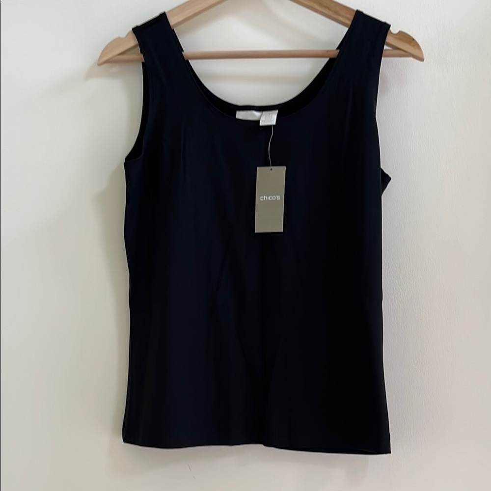 Chico's Black Tank Top. Size 1.  Never worn.